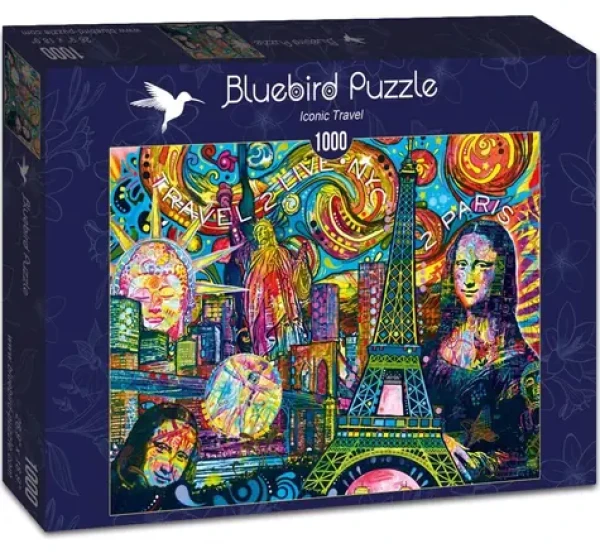 BLUEBIRD Puzzle Kultovní cestování