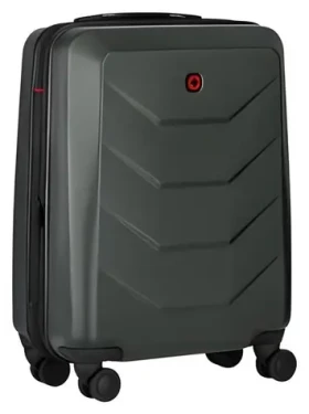 WENGER Prymo Carry-On antracitová / Cestovní kufr na kolečkách / 43 l / 40 x 55 x 20 cm / polykarbonát ABS (653635)