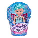 Princezna zimní Sparkle Girlz malá v kornoutku - blond vlasy