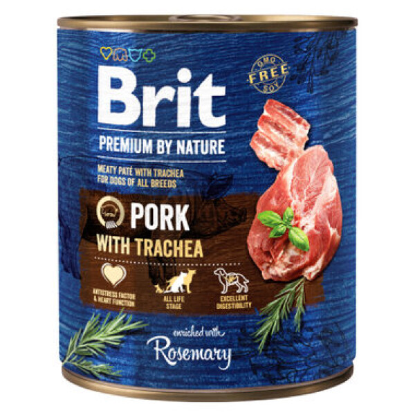 Brit Premium by Nature Pork with Trachea 800 g