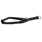 Huhubamboo Polostahovací obojek černá / Obojek pro psy / 30-54 cm (352767)