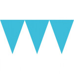 Vlaječková girlanda tyrkysová 450cm Vlaječková girlanda tyrkysová 450cm