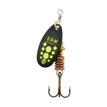 DAM Třpytka Effzett Standard Spinner Black Yellow - 4g vel.2,DAM Třpytka Effzett Standard Spinner Black Yellow - 4g vel.2