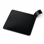 Cake star Plastová podložka pod minidezerty s úchytem čtverec čérná 8x8cm