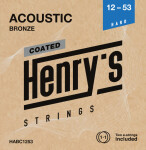 Henry`s HABC1253 Coated Acoustic 80/20 Bronze - 012“ - 053”