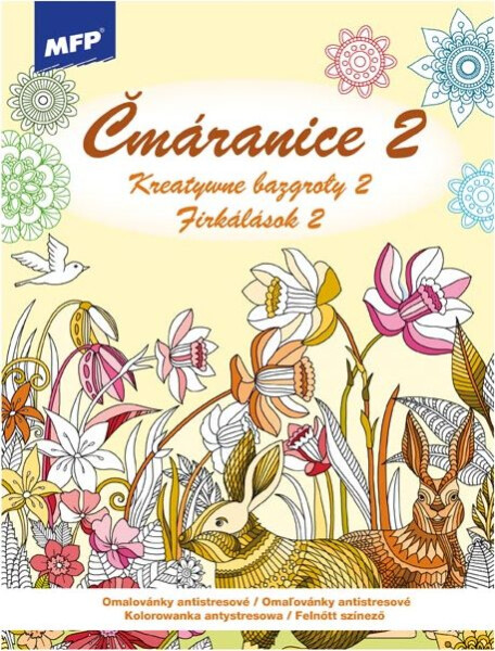 Omalovánky antistresové Čmáranice 2 210x290mm/32s