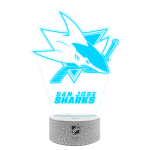 Great Branding Led Světlo San Jose Sharks NHL