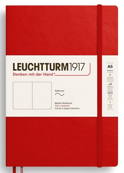 Zápisník Cherry Softcover Medium (A5) čistý