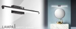 Nástěnné svítidlo LED 12W 50CM APP373-1W - černé OSW-05003