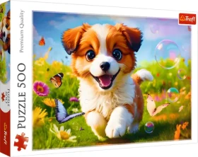 TREFL Puzzle Veselý pejsek