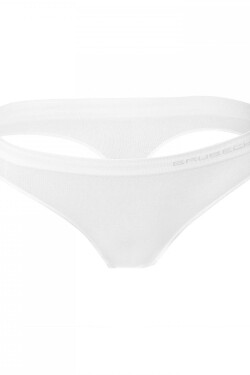 Dámská tanga 00182A white - BRUBECK bílá L