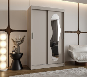 Šatní skříň Abi Ultra Rozměry: 120 cm, Barva korpusu + barva dveří: Kašmír + Kašmír
