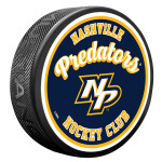Mustang Puk Nashville Predators NHL Retro Script