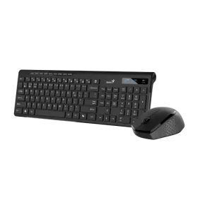 GENIUS Slimstar 8230 Copilot černá / Bezdrátový set klávesnice a myši / Bluetooth + 2.4 GHz / CZ+SK layout (31340015419)
