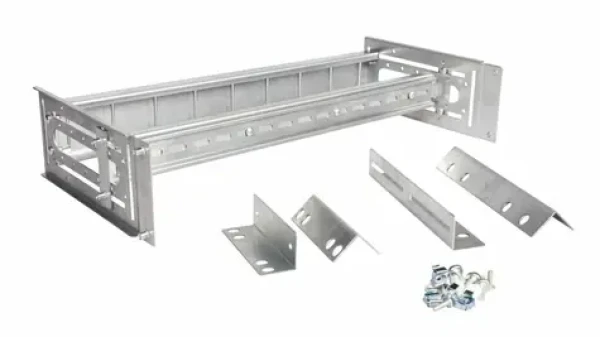 Equip DIN lišta pro 19" rack RAL7035 šedá / Modul DIN lišty / 3U / 485 mm (EZR-DIN-3)