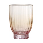 Bloomingville Sklenice na vodu Nicoline 330 ml zeleno-modrá, sklo