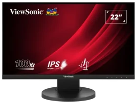 22" ViewSonic VG2208A-HD černá / Monitor / IPS / 1920 x 1080 / 100 Hz / HDMI + DP + VGA / Pivot / VESA / repr (VG2208A-HD)