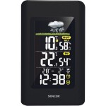 SENCOR SWS 4270 Meteostanice černá / barevný LCD / bezdrátové čidlo (8590669292257)