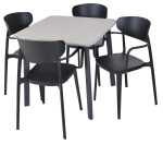 ROJA Křeslo MARE ARMCHAIR - černá
