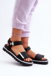 Dámské sandály na platformě Big Star NN274778 černé 40