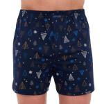 Pánské trenýrky 016/23 Night3 - CORNETTE tmavě modrá L