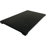 CERANO Kryt odtoku pro vaničky Gusto - černá matná - 19,5x11,8 cm