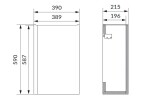 CERSANIT - SET C466 MODUO 40 KAŠMÍR DSM S801-589