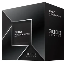 AMD Ryzen Threadripper PRO 9955WX @ 4.5GHz / Turbo 5.4GHz / 16C32T / L2 16MB L3 64MB / sTR5 / Zen 5 (100-100000725WOF)
