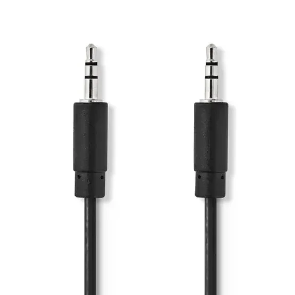 Nedis Stereo Audio kabel jack 3.5 mm (M) - jack 3.5 mm (M) 1.50 m černá (CAGB22000BK15)