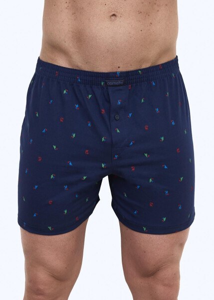 Boxerky Cornette Comfort 002/314 S-2XL tmavě modrá M