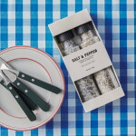 Nicolas Vahé Dárková sada solí Nicolas Vahé – Truffle / Herbs de Provence, černá barva, multi barva, sklo
