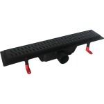 HOPA - Odtokový žlab STANDARDline BLACK - Rozměr A - 100, Varianta roštu - Harmony OLPZLABST99BH