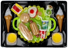 MEGA CREATIVE Sada potravin Fast Food