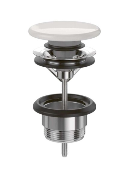 VILLEROY & BOCH - Umyvadlová výpusť, ClickClack, Stone White 681700RW