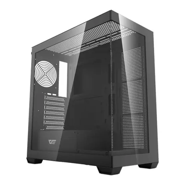 DarkFlash DS900 černá / ATX / bez větráků / 2x USB-A / průhledná bočnice / bez zdroje (4710343797913)
