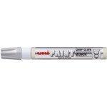 UNI PX-20 lakový popisovač, 2,2 2,8 mm, lesklý stříbrný