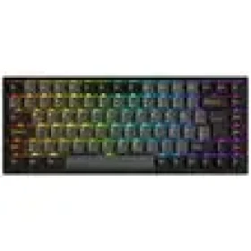 AKKO 3084B Plus zlatá/černá / herní klávesnice / RGB – Akko V3 Pro Switches / ISO DE / USB-C / Bluetooth (6978414651214)