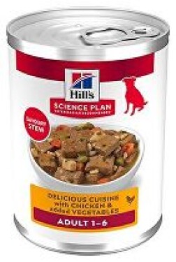 Hill's Can. SP Adult Chicken&Vegetable Konz.363g