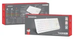 Genesis Thor 230 TKL RGB Outemu Red bílá / Herní klávesnice / Mechanická / US layout / Drátová USB (NKG-2078)