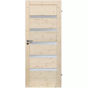 Interiérové dveře Wezuwiusz 5S 80P sukaté nelakované