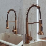 REA - Uzávěr s perlátorem pro kuchyňskou baterii Colin Brush Copper REA-B9700