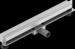 MEXEN - Flat žlab ke stěně 2v1 stěna 50 cm nerez 1030050