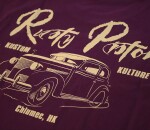 Dámské tričko Rusty Pistons Master 85 burgundy - M / červená