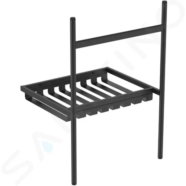 IDEAL STANDARD - Conca Kovový podstavec pro umyvadlo 60 cm, hedvábná černá E2531XG