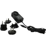 Ansmann 1201-0021 zásuvkový napájecí adaptér s redukcemi, nastavitelný 12 V/DC, 9 V/DC, 7.5 V/DC, 6 V, 4.5 V/DC, 3 V 300