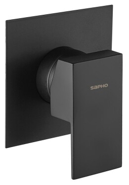 SAPHO - SPECTRE podomítková sprchová baterie, 1 výstup, černá mat 1102-76B