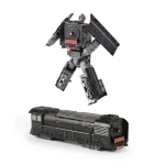 RAPPA Kovový robot rozložitelný lokomotiva černá