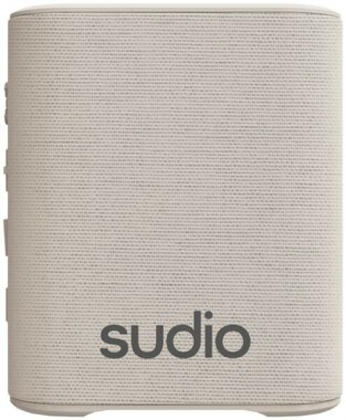 Sudio S2 béžová / bezdrátový reproduktor / 5W / IPX5 / Bluetooth 5.3 (7350071386460)