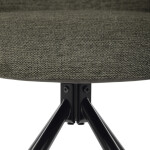 Jídelní židle, zelená, látka, DCH-Y1143 GRN2