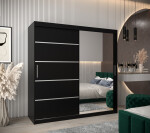 Šatní skříň Abi V2 Barva korpusu: Dub Sonoma, Rozměry: 200 cm, Dveře: Dub sonoma